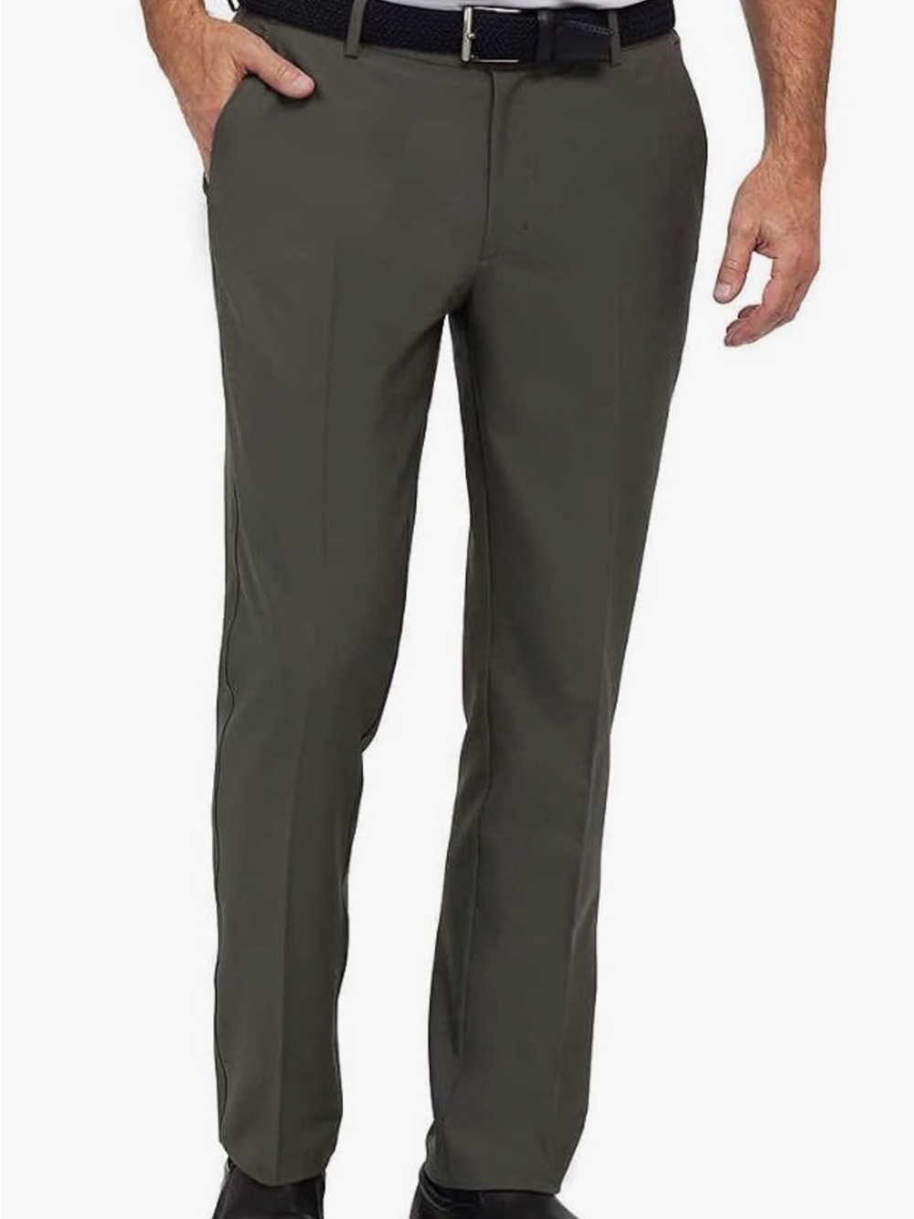 NWT Greg Norman Collection MI75 5 Pocket Pant Green Men's Dress Pants